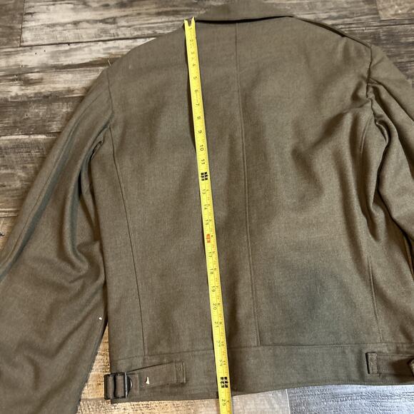 ORIGINAL WWII US ARMY OFFICER M1944 CLASS A IKE JACKET- Mint Size 36 L - Picture 11 of 16